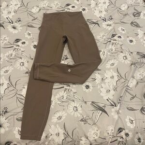 Lululemon Athletica Taupe Leggings